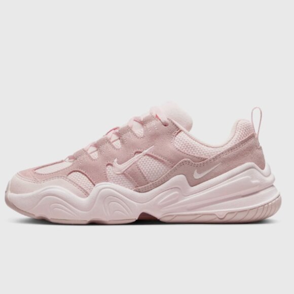 Nike Wmns Tech Hera Pearl Pink Foam Women Casual Shoes Sneakers - Picture 1 of 8
